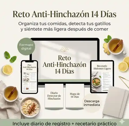 Vista del material principal Reto Anti-Hinchazón 14 Días